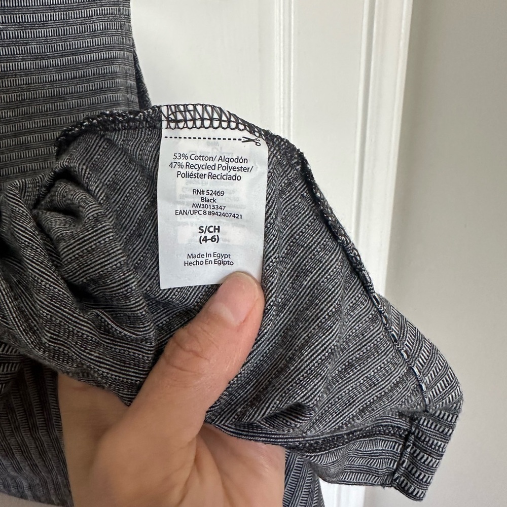NWOT Athletic Works Gray Striped Tank Top - Picture 3 of 11